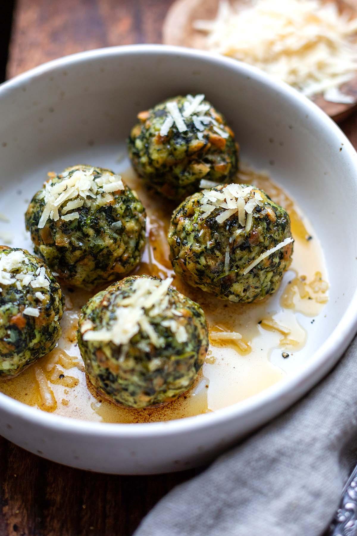 Spinatknödel