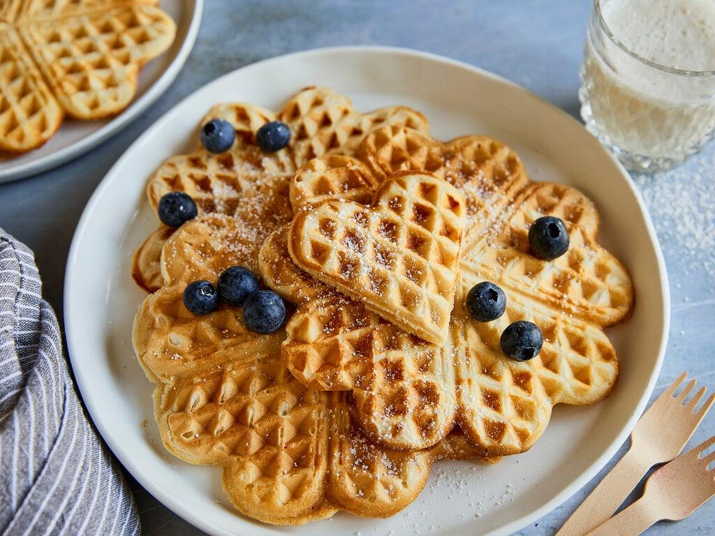 Veganer Waffelteig