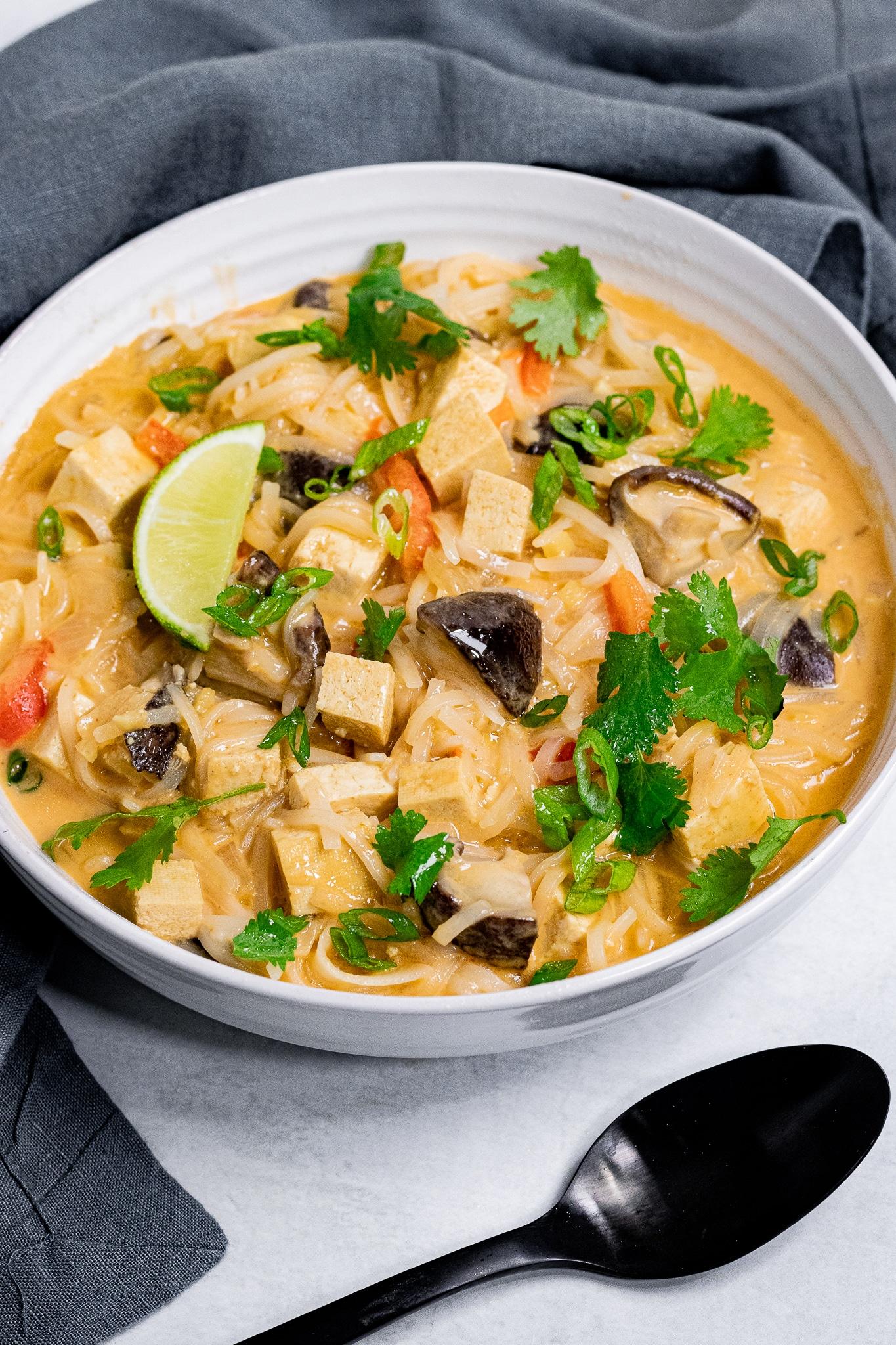 Vegan Tom Kha Soup
