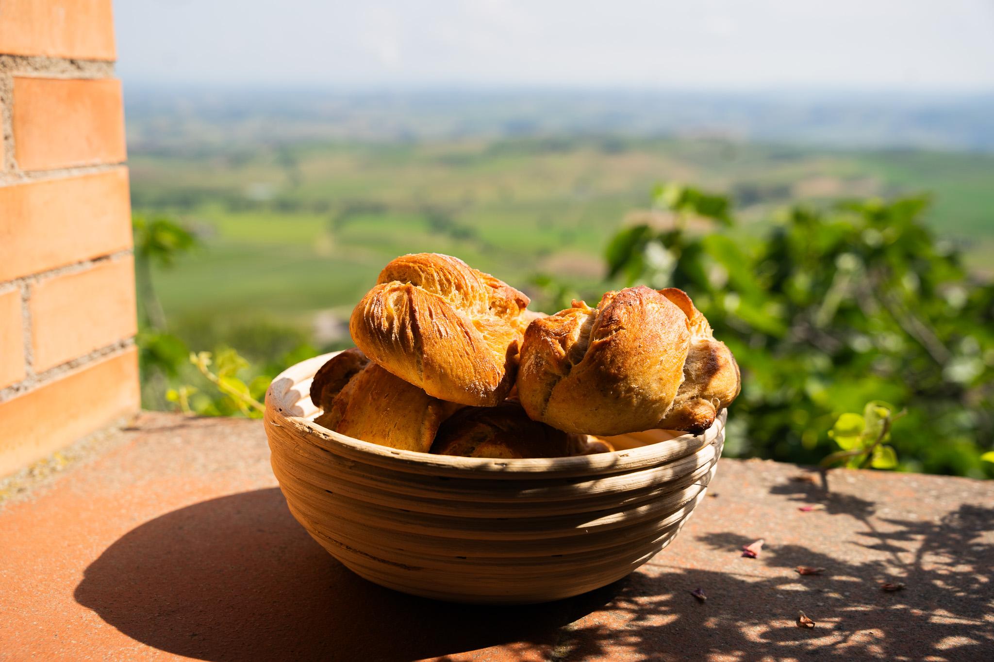No-Knead Frühstücksbrötchen