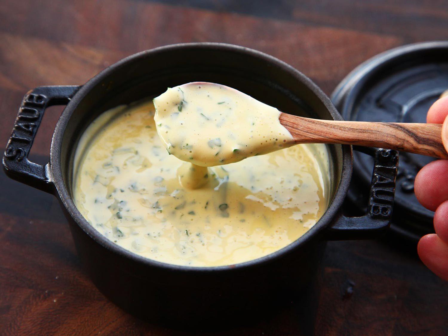 Sauce béarnaise (im Stabmixer)